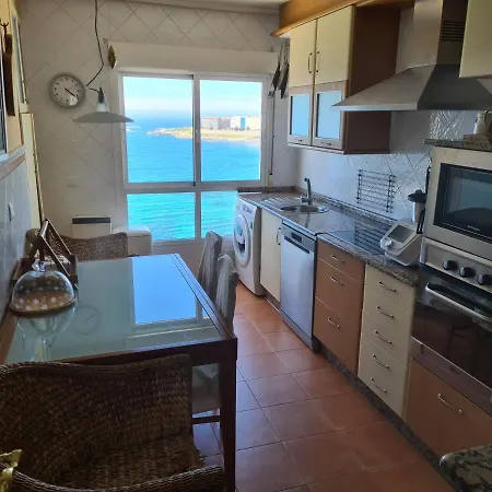 Piso 2 En Primera Linea De La Playa De Riazor 아파트 *